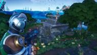 Don't wander too close to the Shady Stilts Named Locations - it's a hot-drop zone (Image via Epic Games/Fortnite)